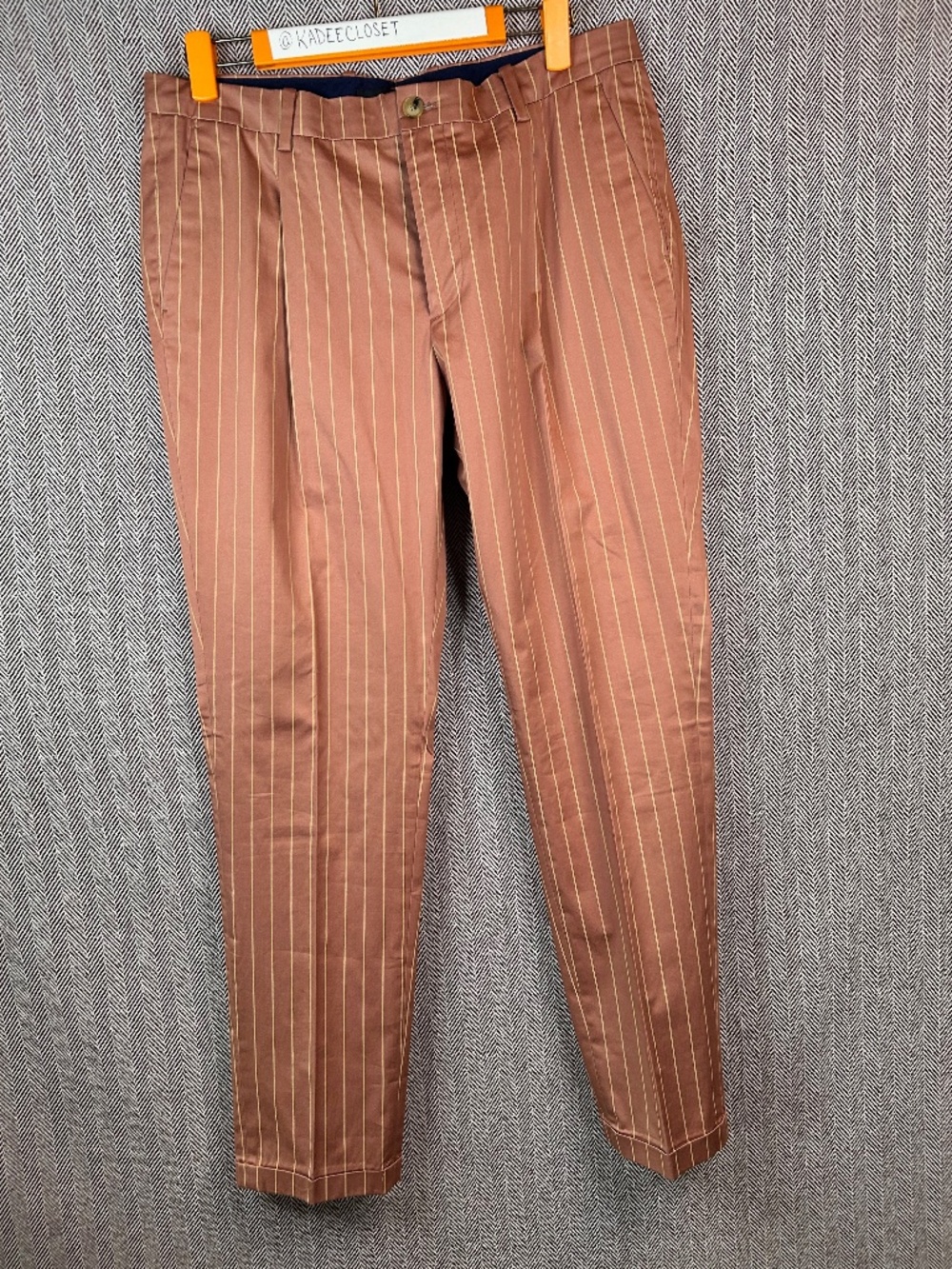 Scotch and Soda Dress Pants, Dusty Rose, Pin Stripe